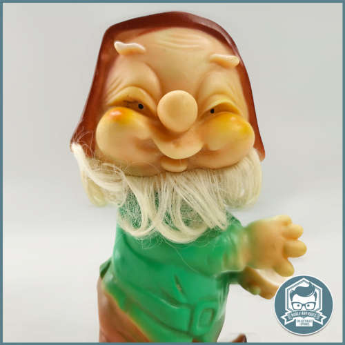 Vintage Rubber DWARF BY FAMOSA Figure Toy !!