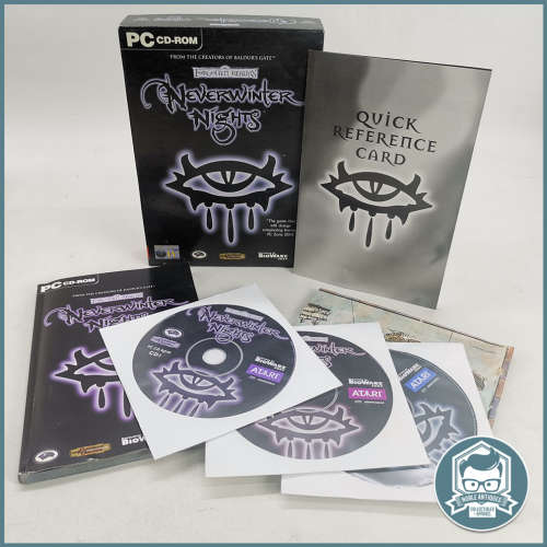 Vintage Original Boxed Neverwinter Nights 2002 video game!!