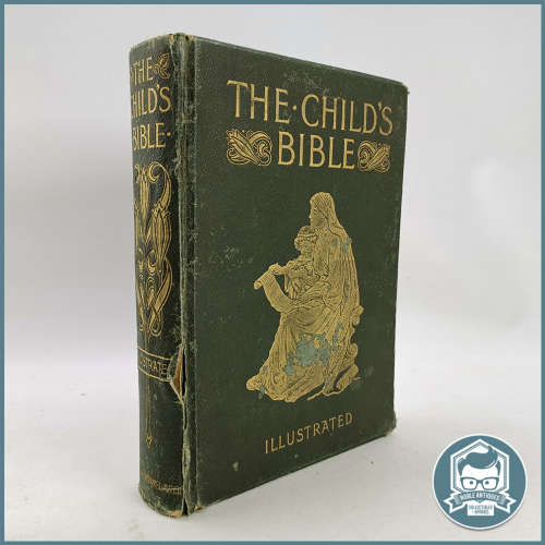 1927 - THE CHILD`S BIBLE ILLUSTRATED - Hardcover !!!