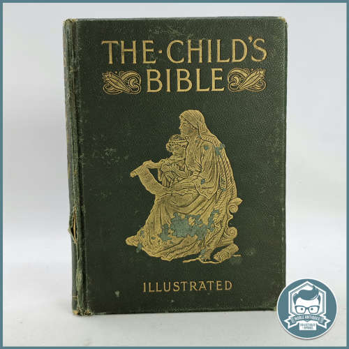 1927 - THE CHILD`S BIBLE ILLUSTRATED - Hardcover !!!