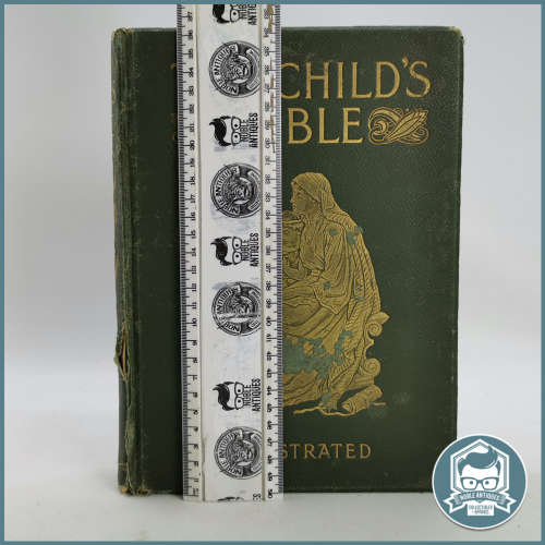 1927 - THE CHILD`S BIBLE ILLUSTRATED - Hardcover !!!