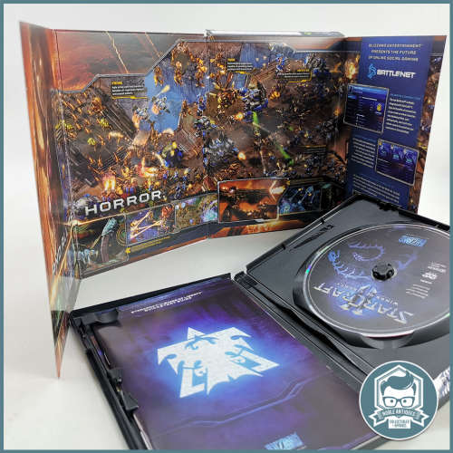 Original Boxed StarCraft II - WINGS OF LIBERTY and HEART OF THE SWARM PC Game!!!