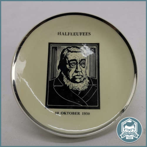 RARE!!! 1930 PIERNEEF HALFEEUFEES Paul Kruger Plate!!!