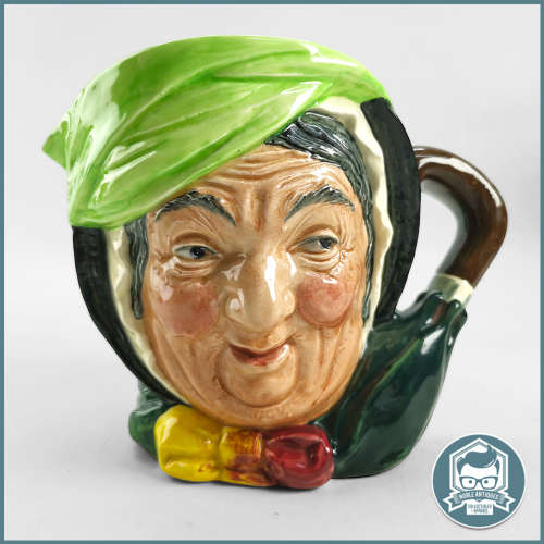 Large Royal Doulton Sairey Gamp Character Jug - PERFECT CONDITION!!!