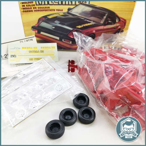 RARE!!! Sealed Vintage 1980 Original Box AMT 1:25 Datsun 280 ZX Turbo Scale model kit!!!