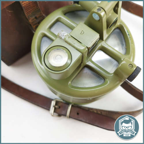 Original Leather Cased Wild Heerbrugg Wild Boussole theodolite!!!