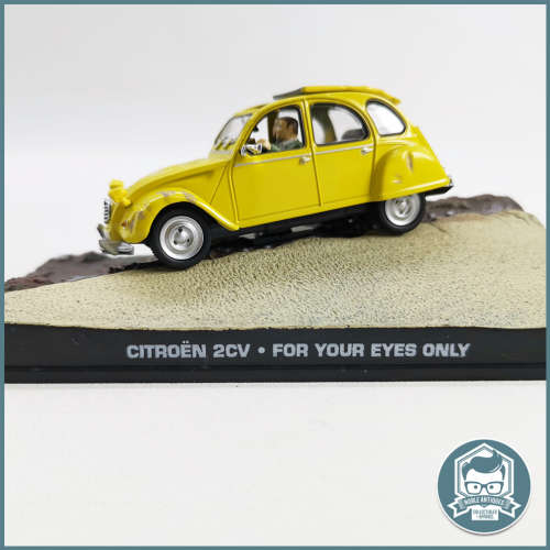 James Bond CITROËN 2CV Detailed Die Cast Model Scale 1:43 !!!