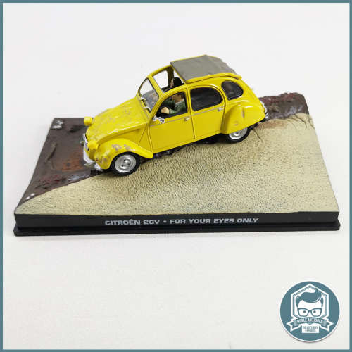 James Bond CITROËN 2CV Detailed Die Cast Model Scale 1:43 !!!