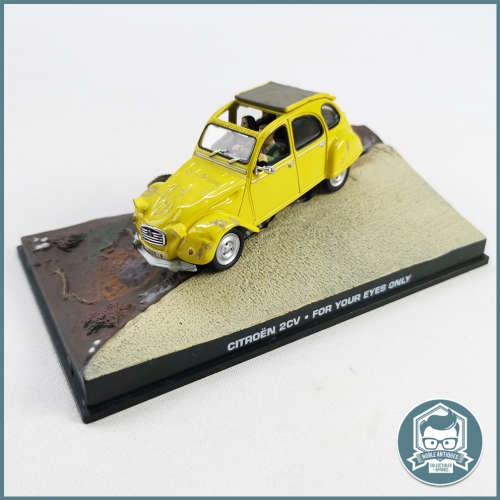 James Bond CITROËN 2CV Detailed Die Cast Model Scale 1:43 !!!