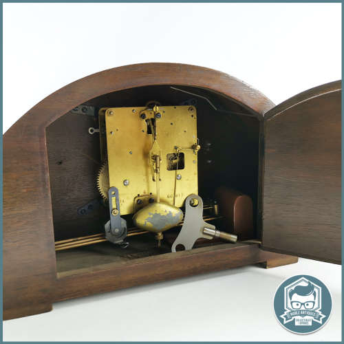 Original Mauthe German Deco Mantle Clock!!! Fantastic Condition!!!