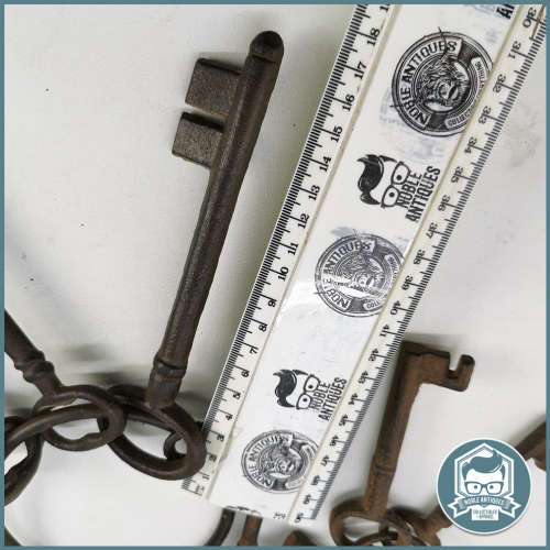 Large Cast Iron Antique Display Key Collection!!!
