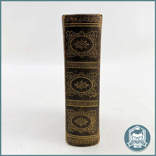 Antique 1917 GEZANGEN PSALMEN Dutch Leather-bound Book!!!