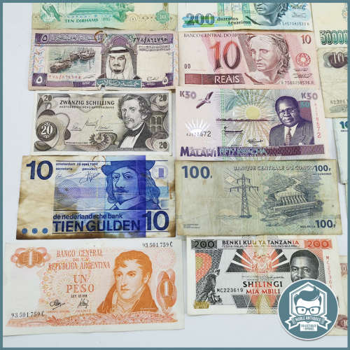 Large International Bank Note Collection - BID FOR ALL!!!