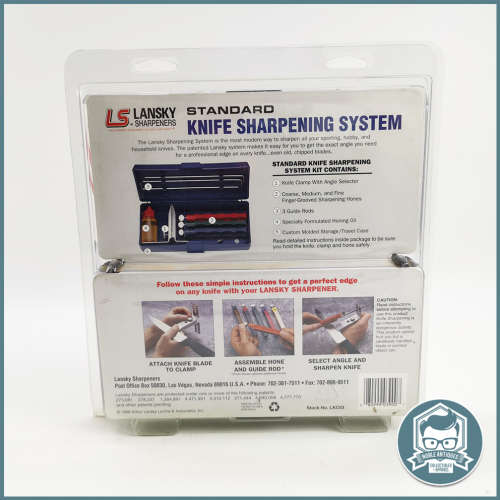 Lansky 3 Stone Controlled Angle Precision Knife Sharpening System!!!