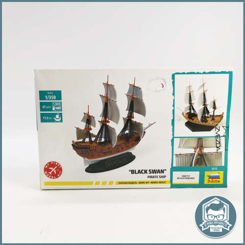 Sealed  Zvezda Pirate Ship Black Swan Scale model kit!!!