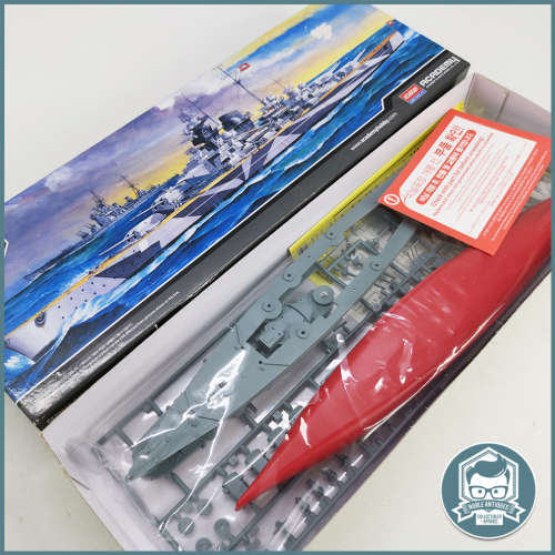 Sealed Academy 14219 1/800 Battleship Tirpitz Scale model kit!!!