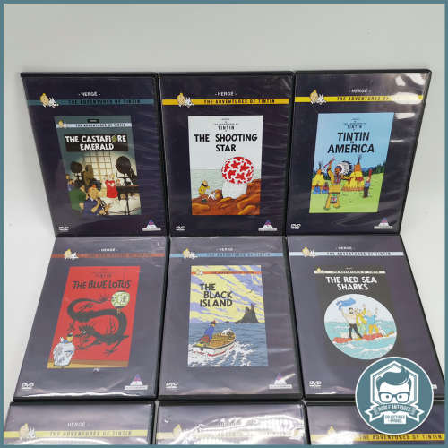 The Adventures of Tintin 10 DVD Collection!!!