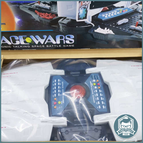 Original Boxed Ryo Games Space Mission Electronic Talking Computer Space Game !!!