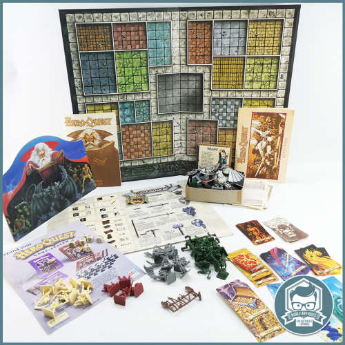 Original Boxed Hero Quest Game 1989 !!!