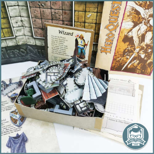 Original Boxed Hero Quest Game 1989 !!!