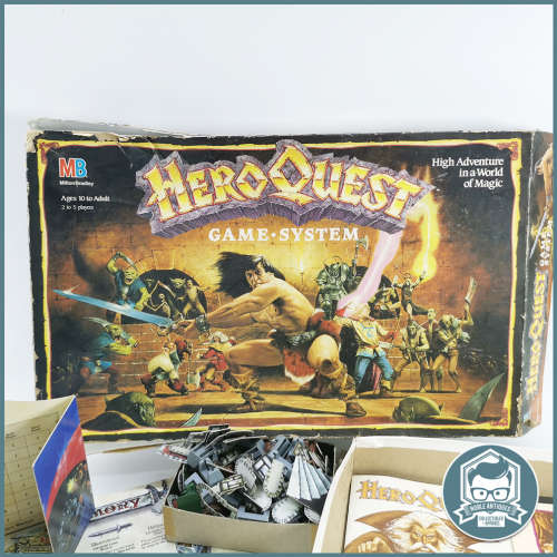 Original Boxed Hero Quest Game 1989 !!!