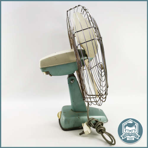 Large Indola Metal Electric Mid Century Modern Dutch Fan!!!