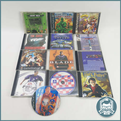 Large Vintage Game Station Game Collection!!!