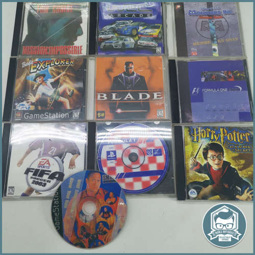 Large Vintage Game Station Game Collection!!!