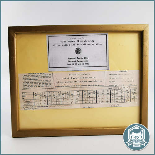 Original Signed 1962 62nd Open Championship - Arnold Palmer and Jack Nicklaus!!!