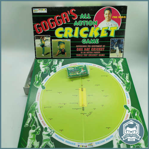 Vintage Original Boxed Complete Gogga`s All Action Table Top Cricket Game!!!