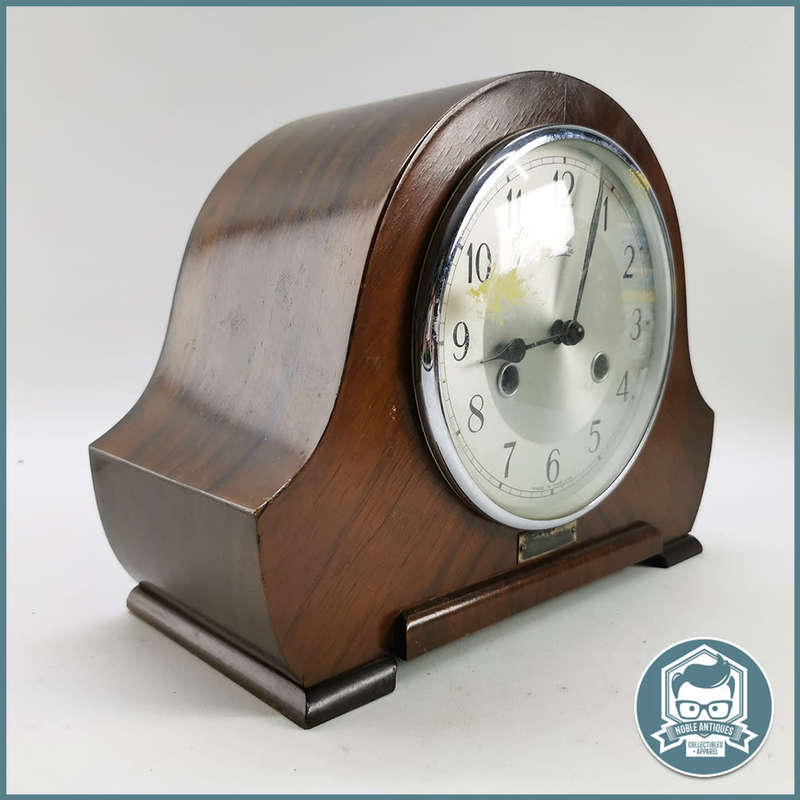 Original Bentima  Mantel Clock - Not Tested, Very Good Condition!!!