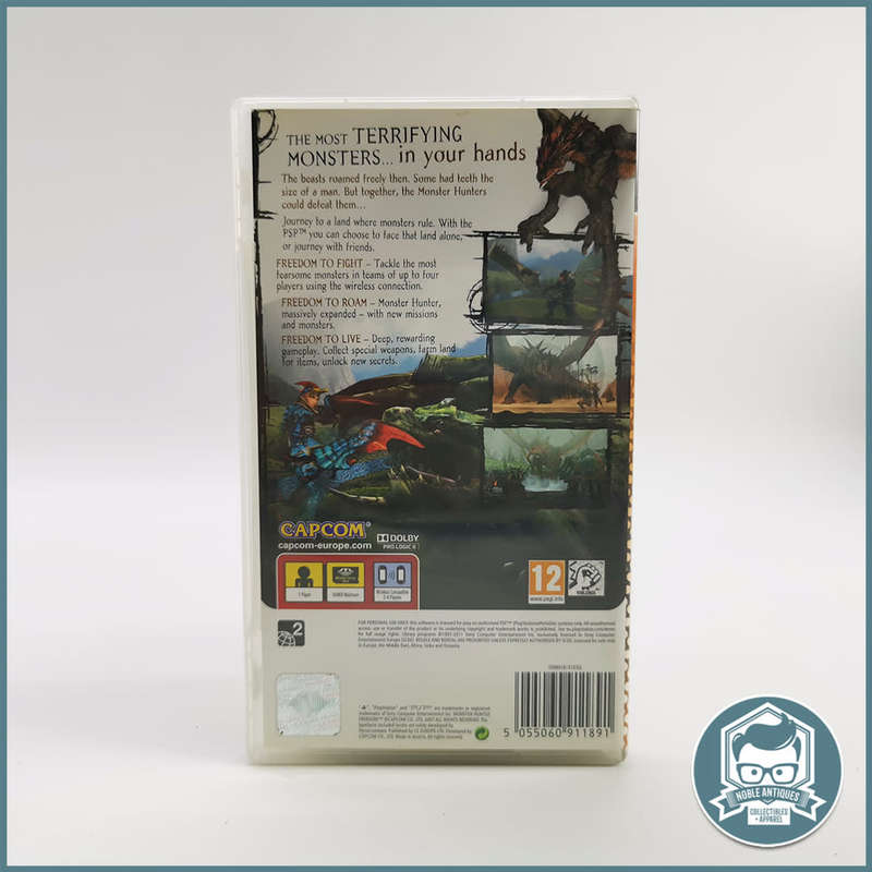 PSP Monster Hunter Freedom Video game - Fantastic Condition !!!