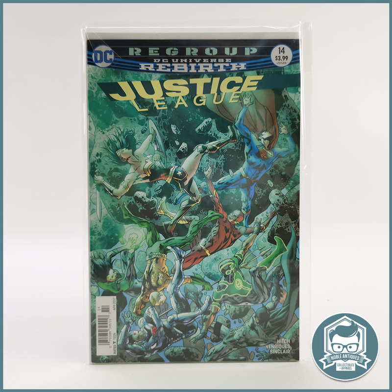 Justice League #14 REGROUP Rebirth State Of Fear DC Comics !!!Fantastic Condition!!!