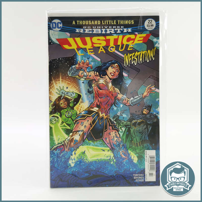 Justice League #22 NM Rebirth A THOUSAND LITTLE THINGS- Fantastic Condition!!!