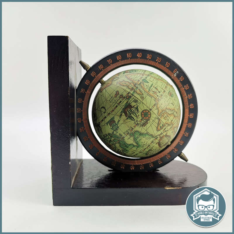 Vintage World Globe Bookend!!!