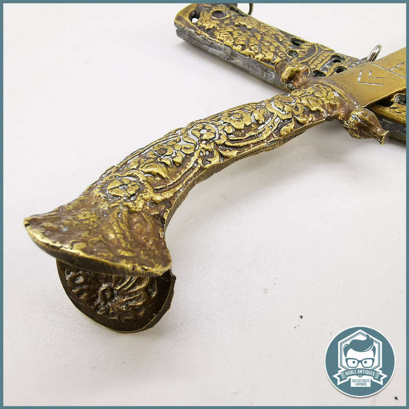 Greek Bronze Ceremonial Dagger W/Scabbard!!!