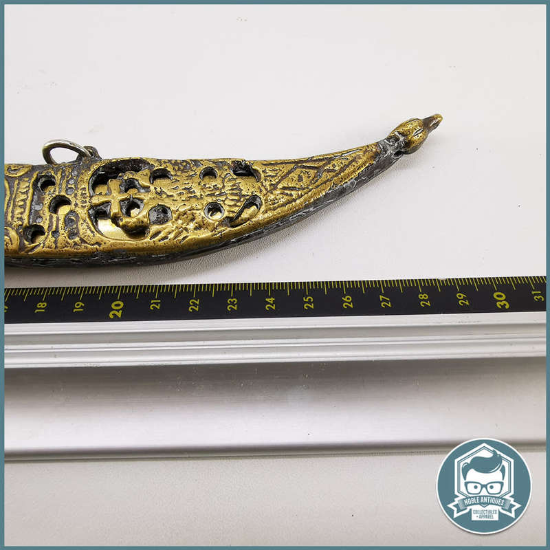 Greek Bronze Ceremonial Dagger W/Scabbard!!!