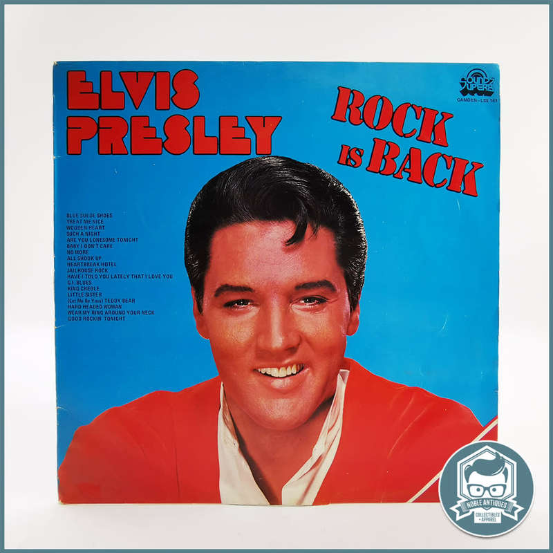 Original Elvis Presley  Rock Is Back LP - Great Condition!!!