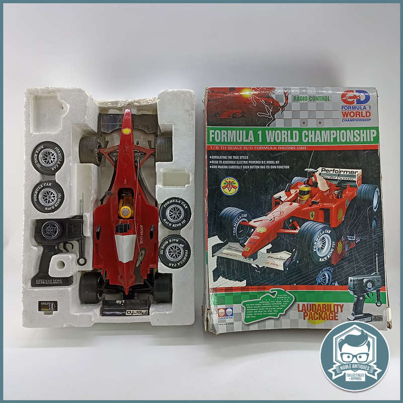 MASSIVE!!! Original Boxed FORMULA 1 WORLD CHAMPIONSHIP 1/8 SCALE R/C FORMULA RACING CAR 60cm !!!