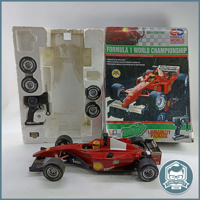 MASSIVE!!! Original Boxed FORMULA 1 WORLD CHAMPIONSHIP 1/8 SCALE R/C FORMULA RACING CAR 60cm !!!