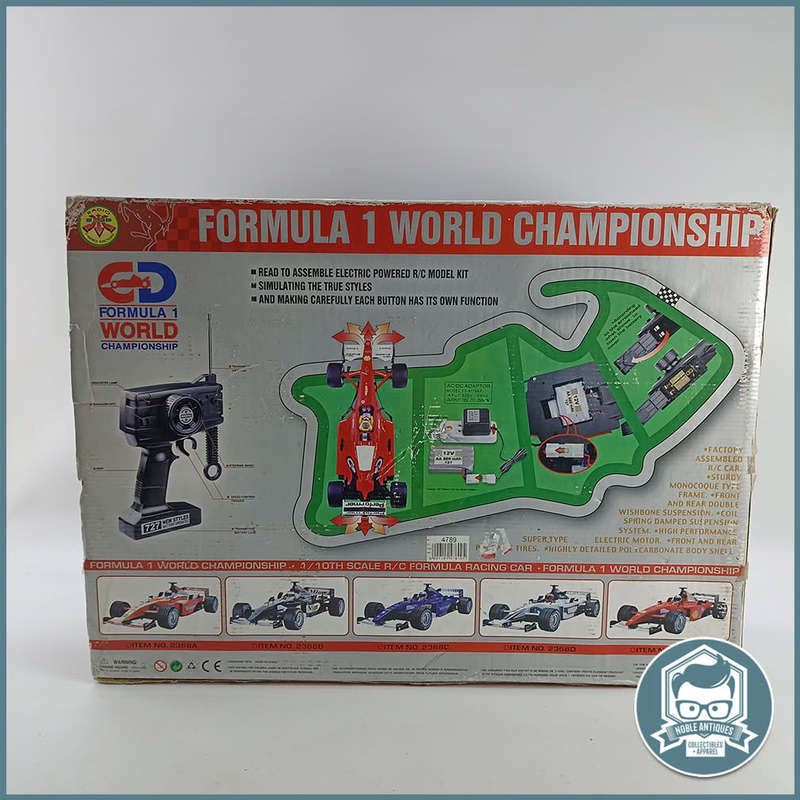 MASSIVE!!! Original Boxed FORMULA 1 WORLD CHAMPIONSHIP 1/8 SCALE R/C FORMULA RACING CAR 60cm !!!
