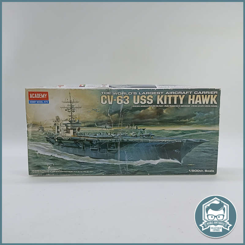 Original Boxed Academy 1/800 USS Kitty Hawk Model !!!