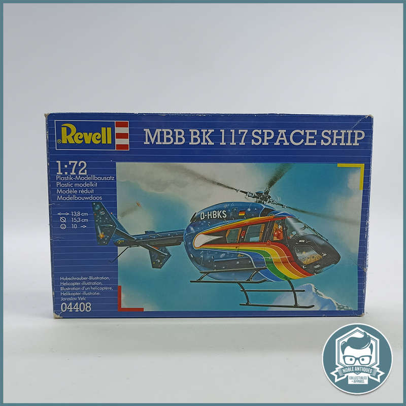 Original Boxed Revell Germany Eurocopter BK117 `Space Design Scale model kit!!!