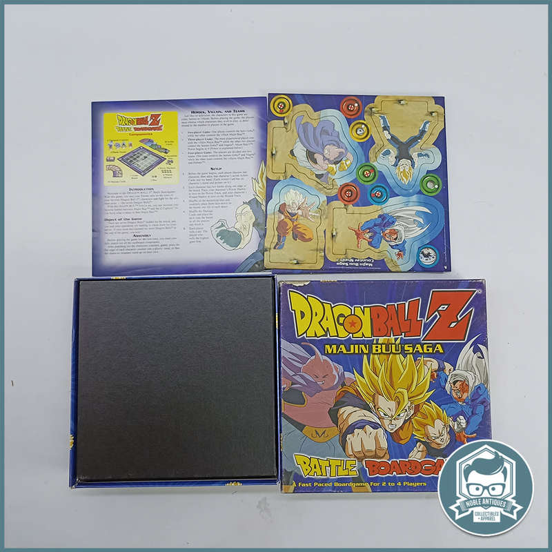Complete Boxed Dragon Ball Z Majin Buu Saga Battle 2002 Board Game by FUNimation!!!