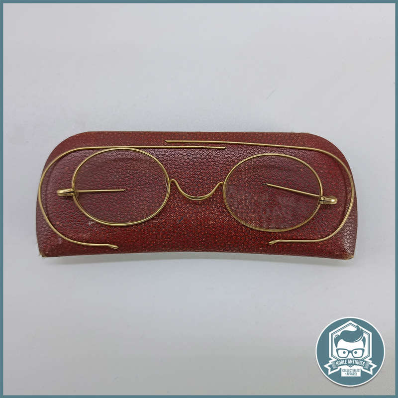 Antique 12ct. Gold Plate Spectacle Frames!!!