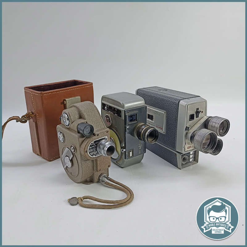 Vintage 8mm Movie Camera Collection!!! Bid For All!!!