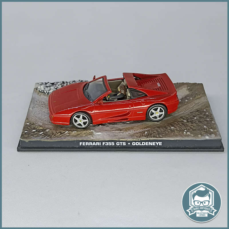 Cased Highly Detailed Die Cast James Bond 007 FERRARI F355 GTS GOLDENEYE 1/43!!!