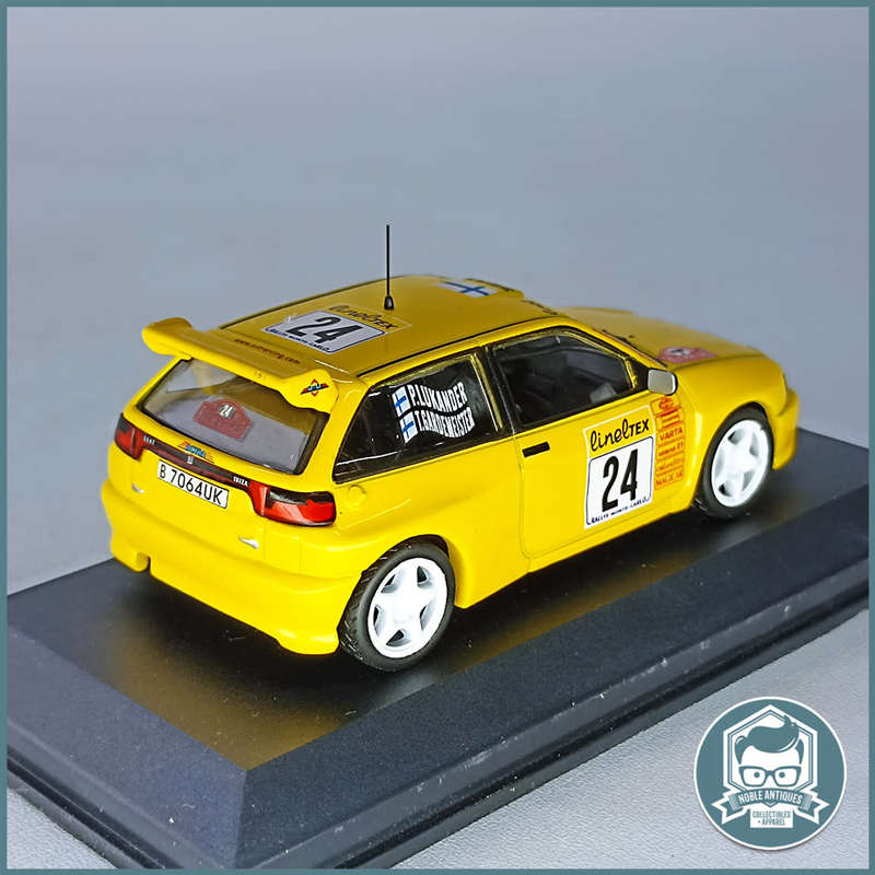 Cased Highly Detailed Die Cast SEAT IBIZA Rallye de Monte Carlo 1999 1/43!!!