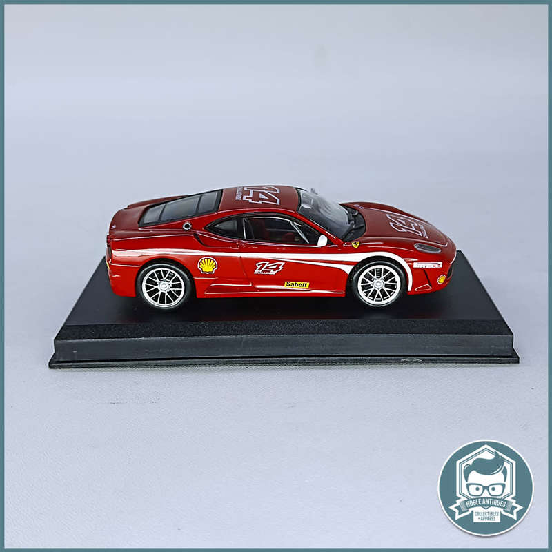 Highly Detailed Die Cast FERRARI F430 CHALLENGE 1/43 !!! (Magazine and Blister Included)