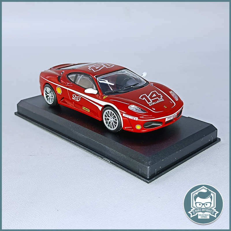 Highly Detailed Die Cast FERRARI F430 CHALLENGE 1/43 !!! (Magazine and Blister Included)